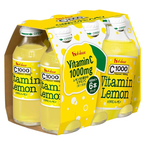 ハウスウェルネスフーズ C1000 ビタミンレモン 1ケース 140ml x 30本