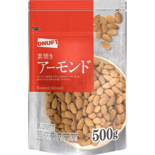 ディナフト 素煎りアーモンド 500g