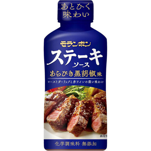 モランボン ステーキソース 黒胡椒味 225g