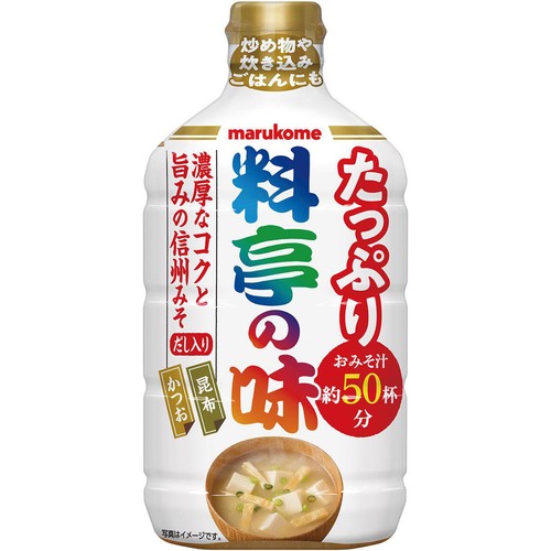 マルコメ 液みそ料亭の味 大容量 860g