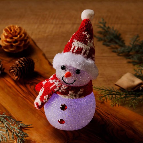 EVAスノーマン 高さ 約16cm レッド Green Beans | グリーンビーンズ by