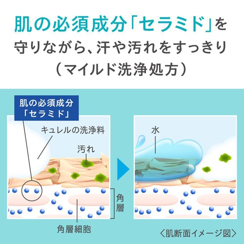 キュレル 泡ボディウォッシュ つめかえ用 380ml