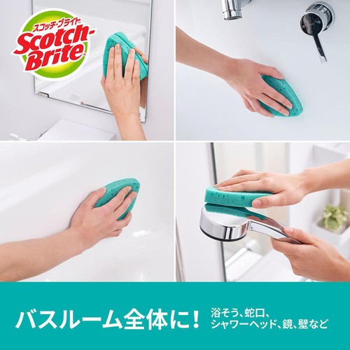 スリーエム スコッチ・ブライト バスシャイン SWIFTSCRUB バス用パワフルパッド 1個
