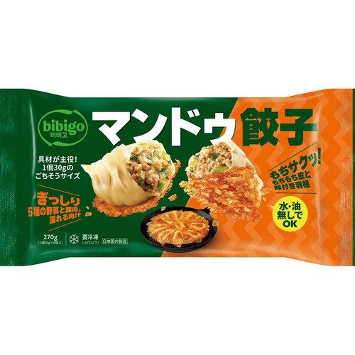 CJ FOODS JAPAN マンドゥ餃子【冷凍】 9個(270g) Green Beans