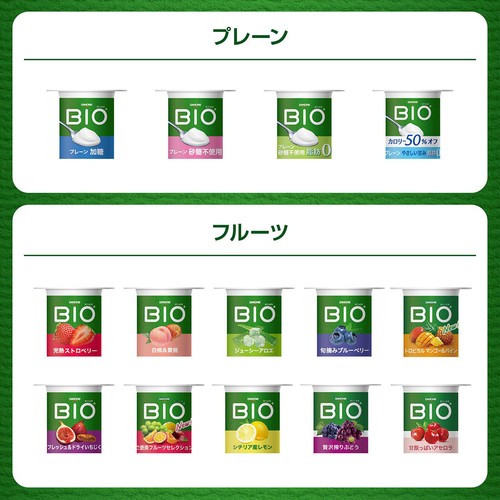 ダノン ビオ トロピカルマンゴー&パイン 75g x 4個