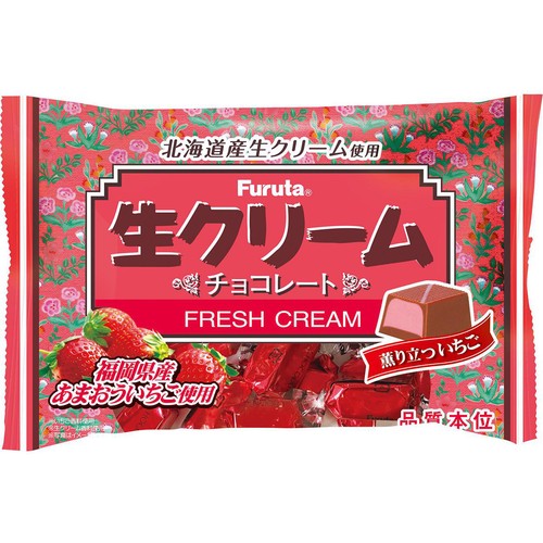 フルタ製菓 生クリームチョコ薫り立ついちご 114g Green Beans