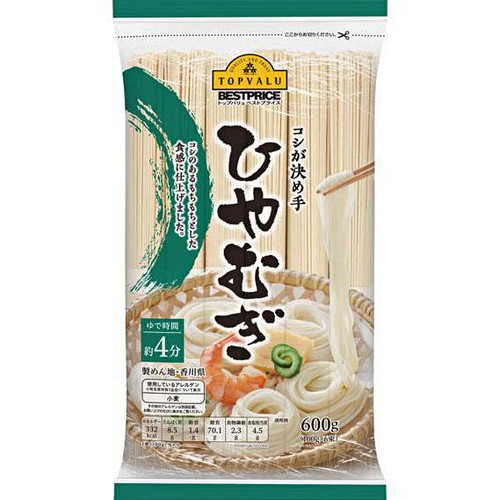 ひやむぎ 600g トップバリュベストプライス