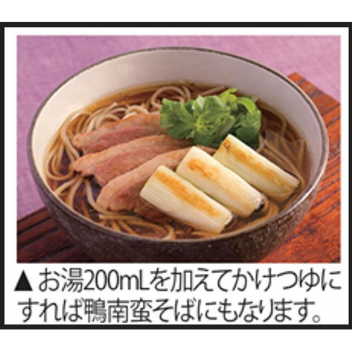 正田醤油 麺でおいしい食卓 鴨汁つゆ 50g x 3袋入