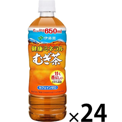 伊藤園 健康ミネラルむぎ茶 1ケース 650ml x 24本