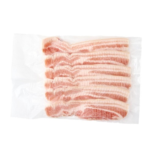 【冷凍】本格焼肉 皮つき豚バラ焼肉サムギョプサル用(オランダ産・8mmカット) 500g