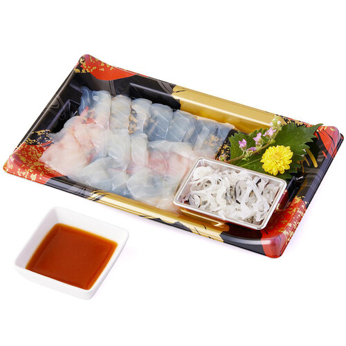 冷凍】長崎県壱岐産 とらふぐ刺身(てっさ) 2人前 刺身50g Green Beans