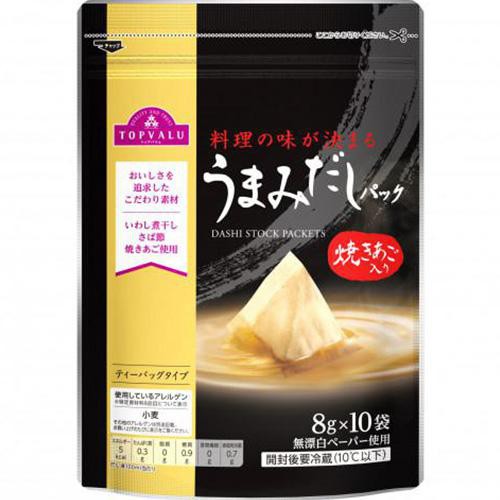 うまみだしパック 8g x 10袋 トップバリュ