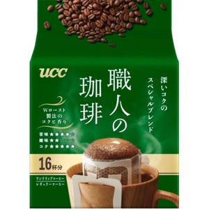 UCC上島珈琲 【ワンドリップコーヒー】職人の珈琲 深いコクの