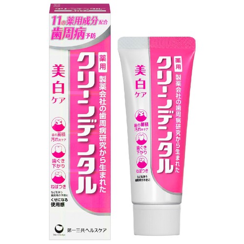 第一三共 クリーンデンタル 美白ケア 100g