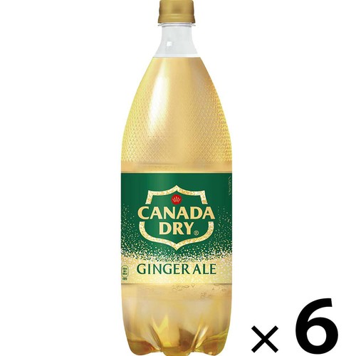 コカ・コーラ カナダドライジンジャーエール 1ケース 1500ml x 6本