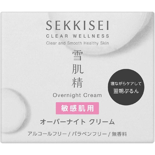 コーセー 雪肌精 クリアウェルネス オーバーナイトクリーム 40g