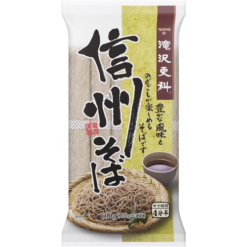 日清製粉ウェルナ 滝沢更科 信州そば 600g