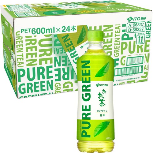 伊藤園 おーいお茶 PUREGREEN 1ケース 600ml x 24本
