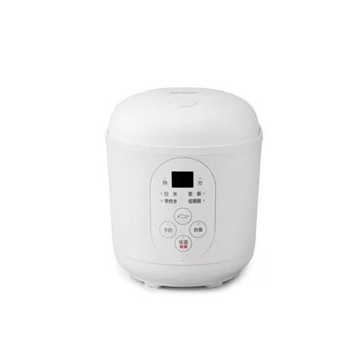 アイリスオーヤマ ジャー炊飯器1.5合 マイコン式 ホワイト RCMF15W
