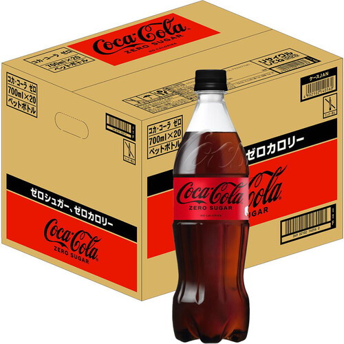 コカ・コーラ ゼロシュガー 1ケース 700ml x 20本