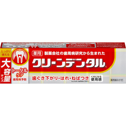 6本 第一三共ヘルスケア クリーンデンタル トータルケア 150g