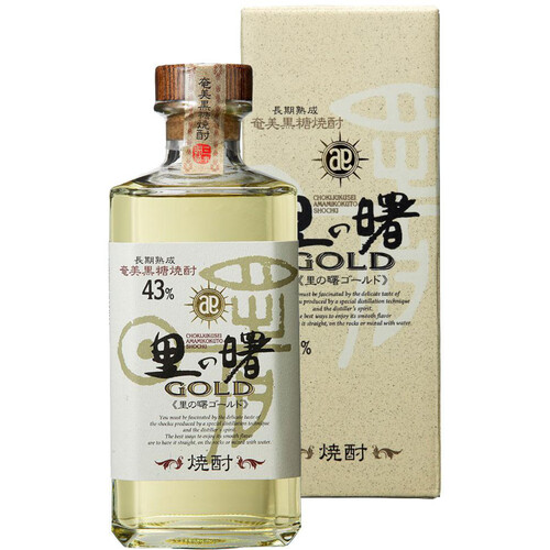 町田 43度 黒糖焼酎 長期貯蔵 里の曙ゴールド 720ml