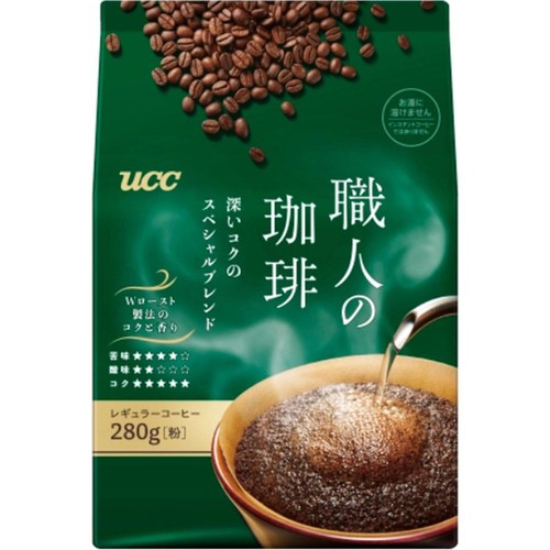 UCC上島珈琲 【粉】職人の珈琲 深いコクのスペシャルブレンド 280g