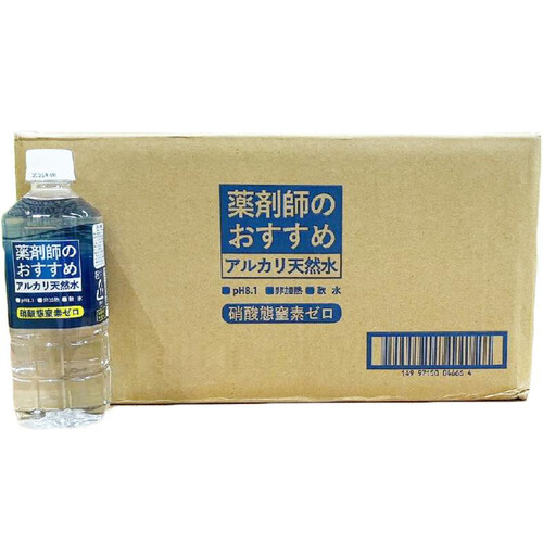 ケイ・エフ・ジー 薬剤師のおすすめアルカリ天然水 1ケース 500ml x 24本