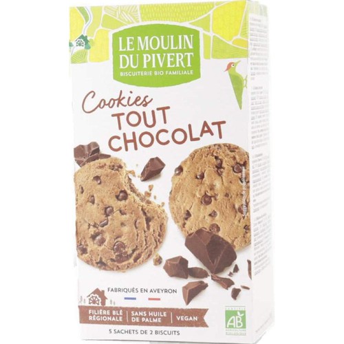 ムーランデュピヴェール オーガニック オールチョコレートクッキー