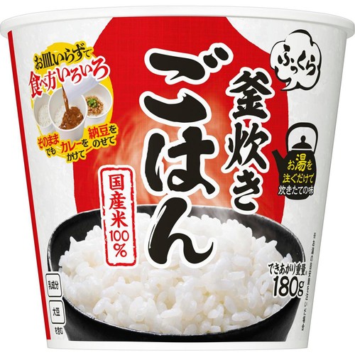 日清食品 ふっくら釜炊き ごはん 72g