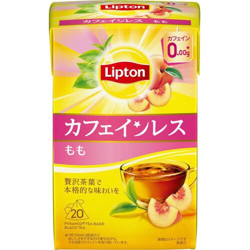 リプトン カフェインレスティー もも 20袋入