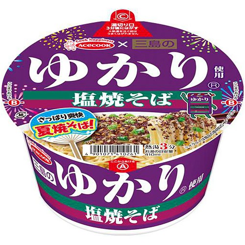 エースコック 三島のゆかり使用 塩焼そば 80g