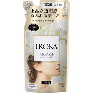 花王 フレアフレグランス IROKA ネイキッドリリー 詰替 480ml Green 