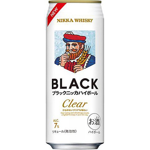 【7%】アサヒ ブラックニッカハイボール 500ml