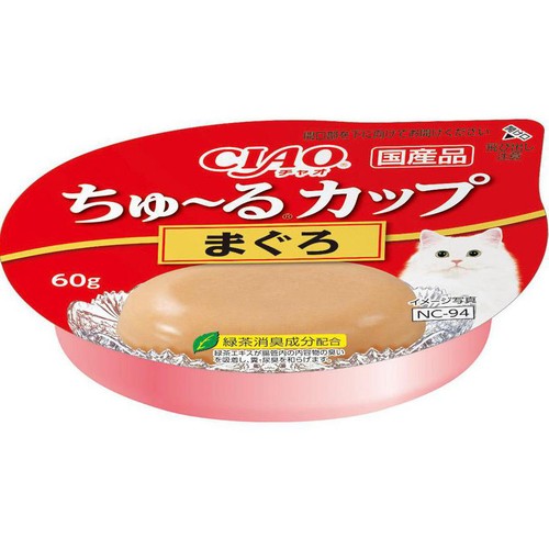 【ペット用】 いなば CIAO ちゅ〜るカップ まぐろ 60g