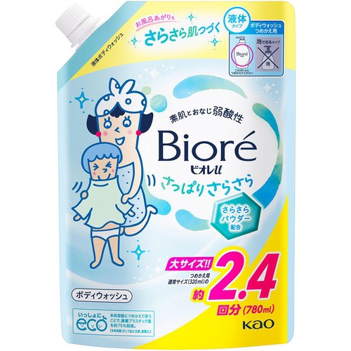 花王 ビオレu さっぱりさらさら つめかえ 780ml
