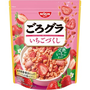 日清シスコ ごろグラいちごづくし 320g Green Beans | グリーン