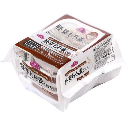 胚芽もち麦ごはん 3個パック 150g x 3 トップバリュ