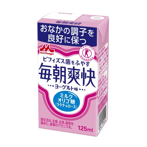 森永乳業 毎朝爽快 125ml