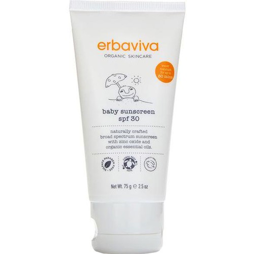 erbaviva ベビーサンスクリーン 生後6ヵ月から 75g