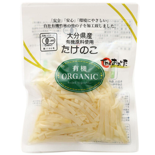 【有機】クローバー食品 たけのこ細切り水煮 80g