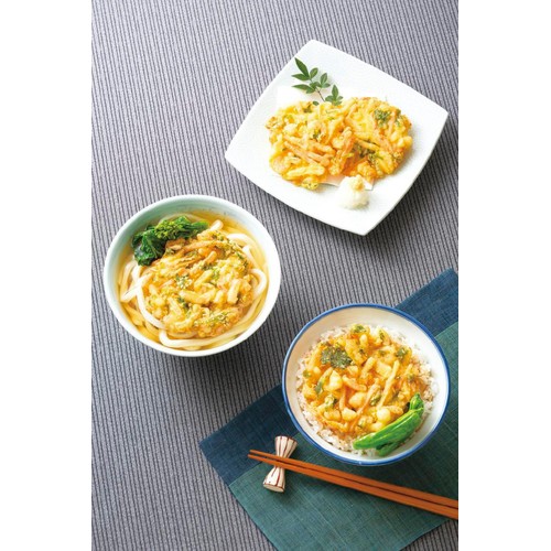 ニッスイ 野菜がおいしい えびかき揚げ【冷凍】 4枚入