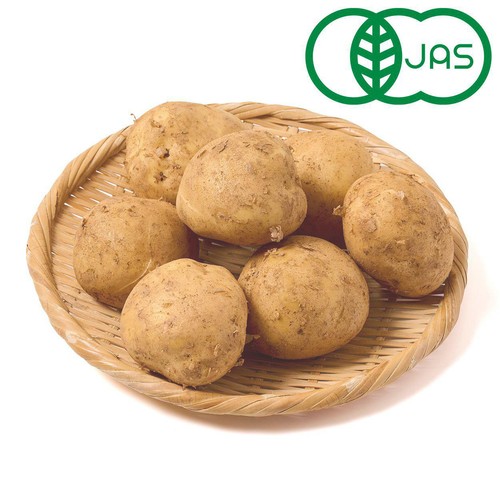 【有機】国内産 じゃがいも 1kg(5-10個)