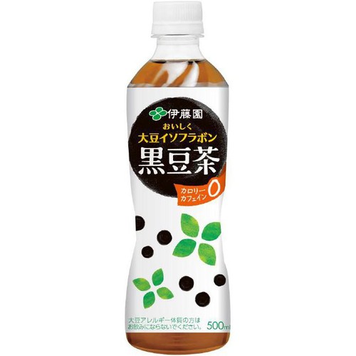 伊藤園 おいしく大豆イソフラボン黒豆茶 500ml Green Beans | グリーン