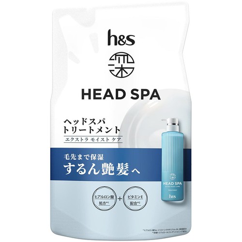 P&G 深ヘッドスパ by h&s(エイチアンドエス)エクストラ モイスト ケア トリートメント詰め替え 350g