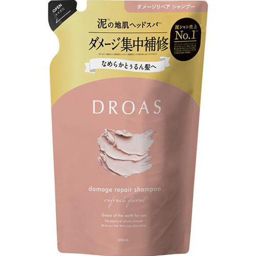 I−ne DROASドロアス ダメージリペアシャンプーつめかえ用 350mL