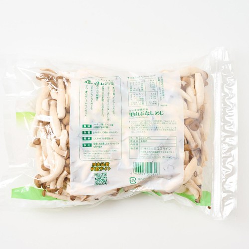[鮮度+] 長野県産ミスズライフ そのまま使える里山ぶなしめじ 450g 1袋
