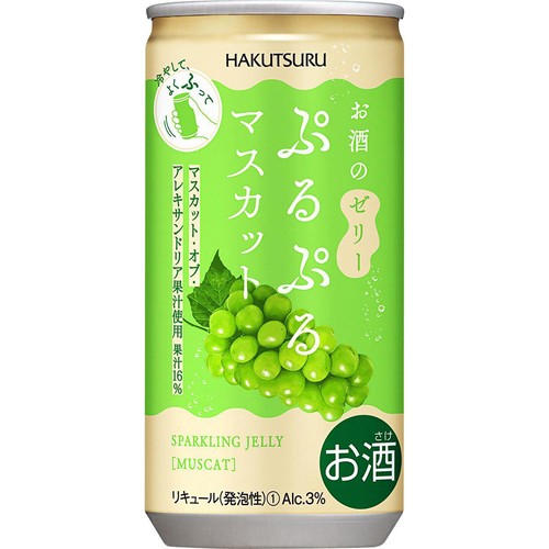 【3%】 白鶴 ぷるぷるマスカット 190ml