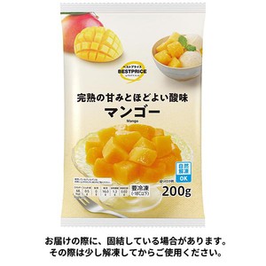 マンゴー【冷凍】 200g トップバリュベストプライス Green Beans
