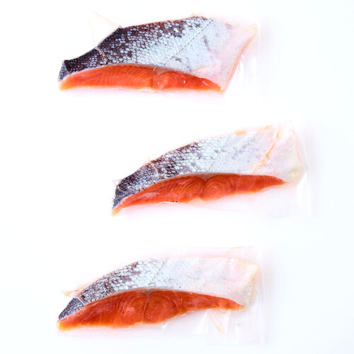 【冷凍】 銀鮭 中辛塩味 厚切 100g x 3切